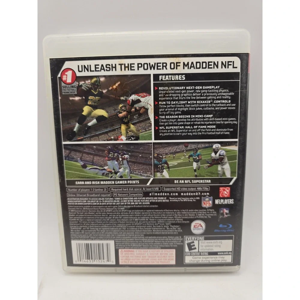 Madden NFL 07 (Sony PlayStation 3, 2006)